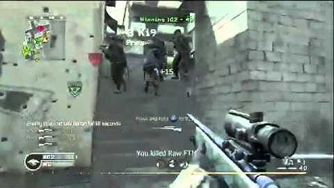 EPIC COD4 NO-SCOPE FEED.