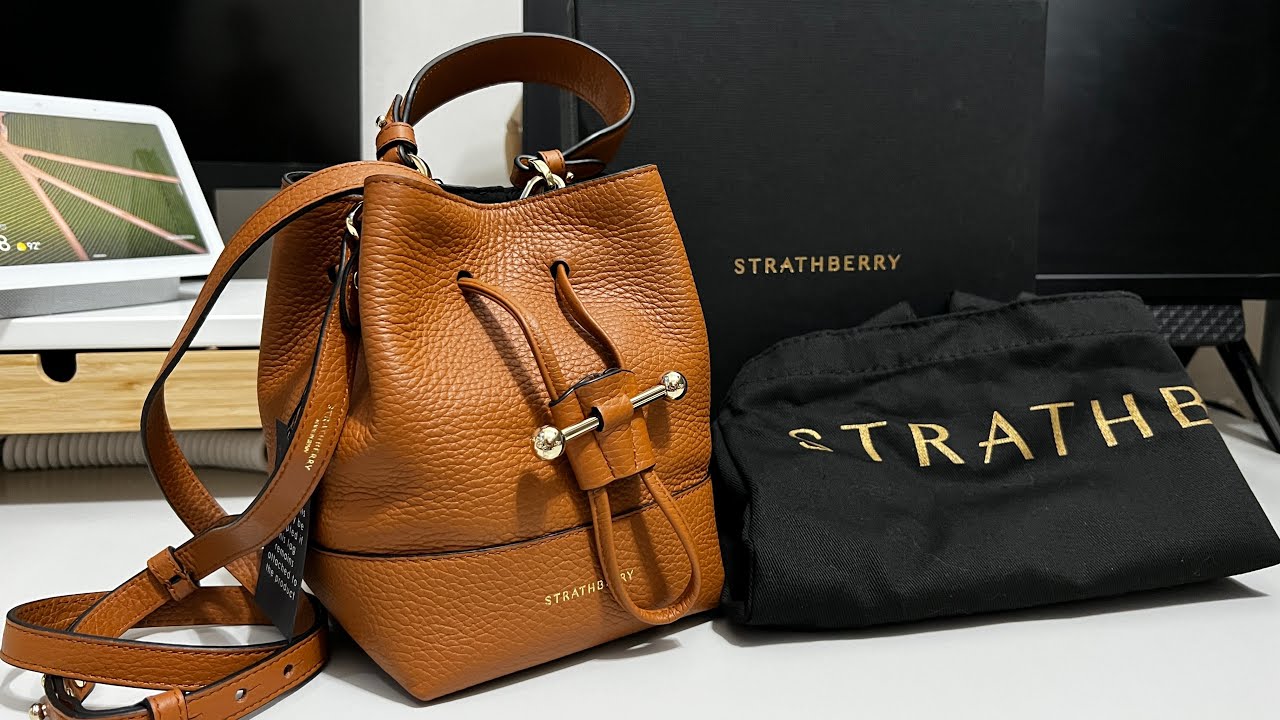 Strathberry Lana Osette Midi Bucket Bag