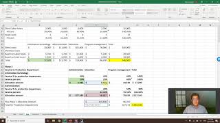 Departmental Cost Allocation - How to (Excel based)