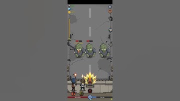 Zombie War : Idle Defense Game(3 Giant Zombies) #shorts
