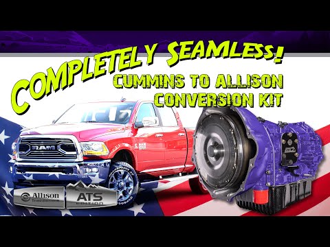 ATS Ram 6.7L Cummins Allison Swap - Factory Functionality - New Patented Bell Housing