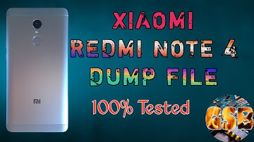 Redmi note 4 dump file 100% tested| Read by UFI| Created by GSM SOLUTION BD