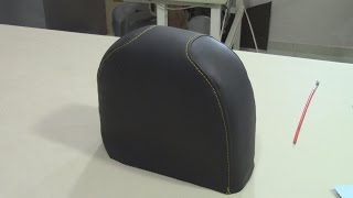 Sewing Tips on Rounded Pieces - Upholstery Basics   Car upholstery