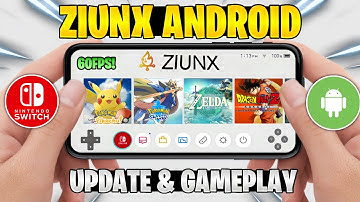 NEW 🔥 ZIUNX EMU ANDROID - NEW UPDATE/  BEST NINTENDO SWITCH EMULATOR ANDROID | SUPPORT MALI GPU!!?