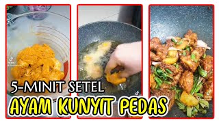 Ayam Kunyit Pedas | 5-Minit Setel | Sedap Giler