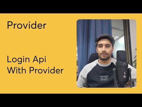 Part - 10 || How to implement Login with REST API with Provider || Provider State Management course