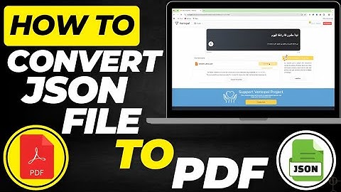 Convert JSON To PDF Free | Online & Offline Methods (2025 Tutorial)