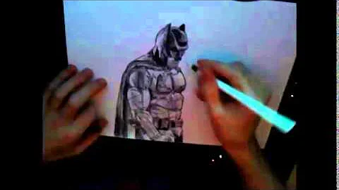 Sketching The New Batsuit