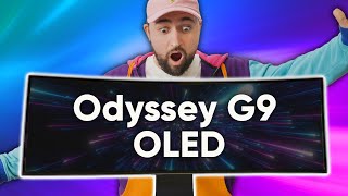 The G9 just got BIGGER and BETTER!  Samsung Odyssey G9 2023