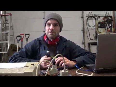 Arduino Powered Dot Matrix Printer - The Program and Testing (Episode 3)
