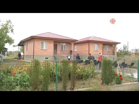 მარნეულში 31 დევნილი ოჯახისთვის სოფლის ტიპის დასახლება აშენდა