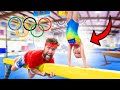 OLYMPICS GYMNASTICS Challenge vs 5 YEAR OLD Prodigy!