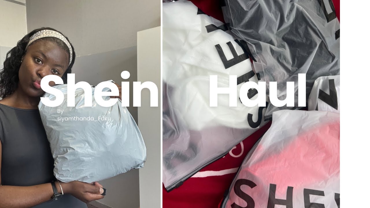 Shein haul | South African YOUTUBER 