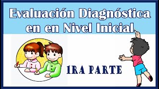 📝Evaluación Diagnóstica en el Nivel Inicial 👉1ra parte