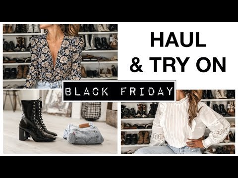 Black Friday 💸 HAUL & TRY ON - jusqu'à -60% !!