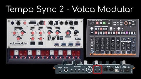 Tempo sync your Volca Modular 2! DrumBrute Impact edition.