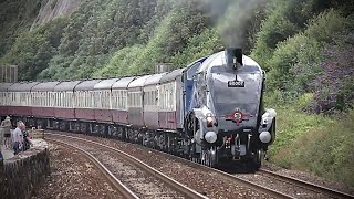 60007 ‘Sir Nigel Gresley’ storms the Riviera