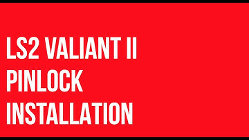 HOW TO INSTALL VALIANT II PINLOCK