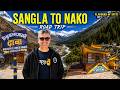 Day 3, Sangla to Chitkul (Last Dhaba of India) Nako Road Food Trip l Khab Sangam + Pahado Wali Maggi
