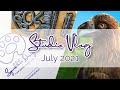 Studio Vlog | July 2021 | Extinct Animals, and a Custom Stamp!