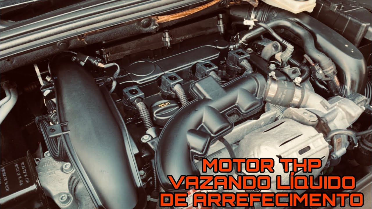 Motor THP de um Citröen C4 Louge vazando muito! 