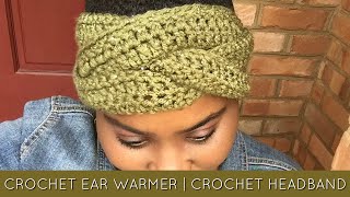 Crochet EarWarmer| Crochet Headband| Braided Crochet Headband