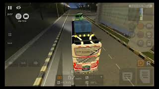 Rombongan Tour Bis Jakmania berbarengan bis Bonek & Viking | BUSSID screenshot 3