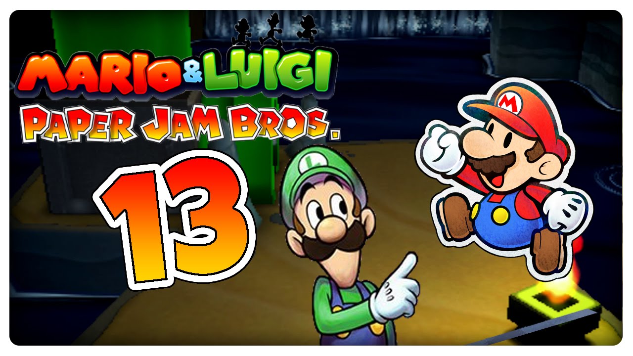 MARIO & LUIGI PAPER JAM BROS. Part 13: Die Doppelmoppel-Dünen-Grotte