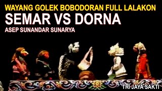 Puppet show Sundanese culture of West Java, Funny Full Story l Semar vs Dorna - Three Jaya Sakti