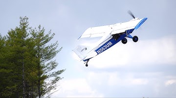 Maule M5, short, steep takeoff [4K Video]