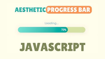 From Boring to STUNNING! Create an Animated Aesthetic Progress Bar with HTML, CSS & JavaScript!