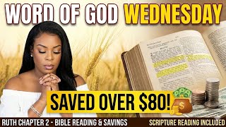 Saving $80+ While Reading Ruth Chapter 2! 🌾 | Word Of God Wednesday