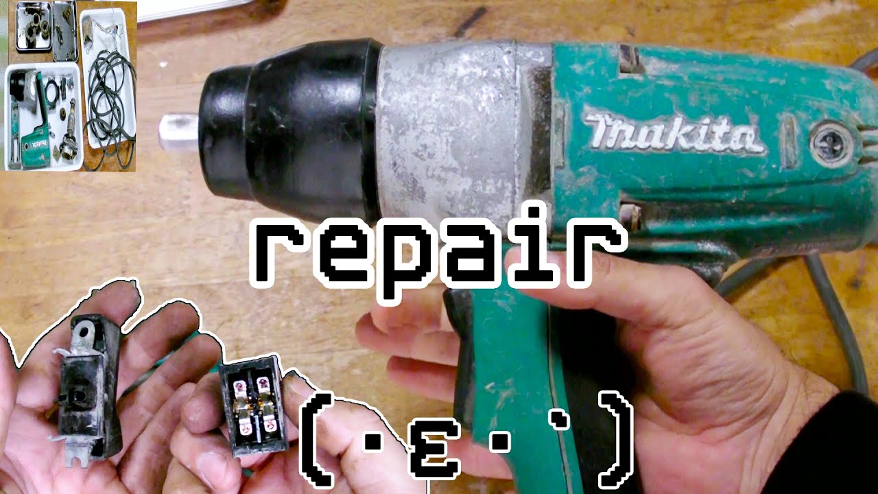 Makita TW0350] repair restore disassembly refresh [Switch