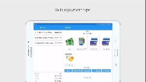 Accept various payment methods with iSeller Retail POS.