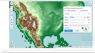 geemap new feature - changing layer visualization interactively with a GUI