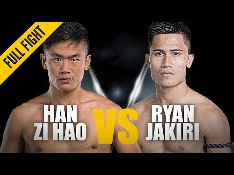 ONE: Full Fight | Han Zi Hao vs. Ryan Jakiri | Thunderous Knockout | October 2018