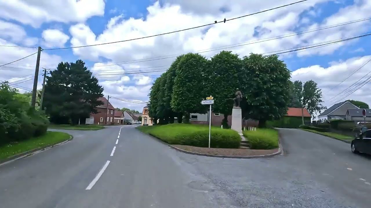 Somme - Flers and the A.I.F. Burial Ground, Grass Lane.