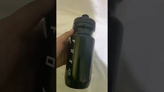 Botol Minum Sepeda Transparan Base Water Bottle FOX 550 ML Hitam