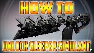 Destiny: How to Unlock Sleeper Simulant - Part 2 (Full Guide)