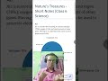 🌿 Nature’s Treasures | Class 6 Science NCERT Curiosity Chapter Explained 🚀🔥 #viral #physicswallah 💯