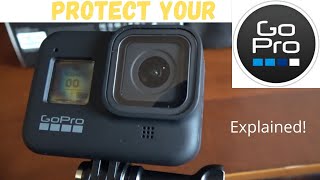 Best way to protect your GoPro hero camera tempered glass and sleeve review