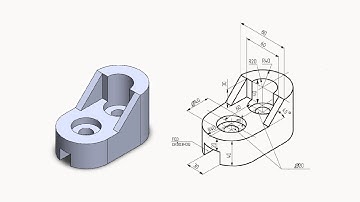 SolidWorks Tutorial  - Intermediate Exercise #12 (CSWA Edition)