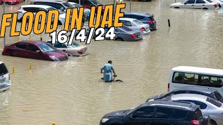 Heavy Rain And Flood In UAE|Flood In UAE 16/4/2014|UAE Roads Turns into Rivers