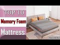 ✅ 10 Best Memory Foam Mattress New Model 2022