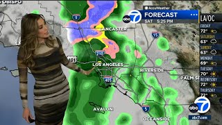 Rain to hit SoCal this weekend. Here's the timing breakdown