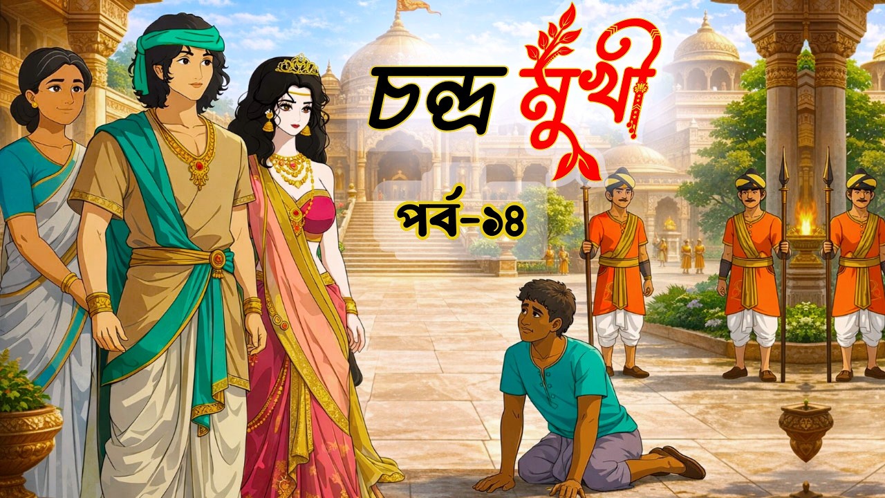 চন্দ্রমুখী পর্ব ১৪ | বাংলা কার্টুন | Rupkothar Golpo | Fairy Tale in Bangla