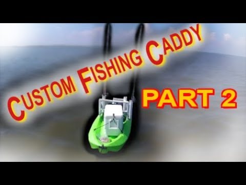 How to - Building custom gigging rig/wade fishing caddy video 2 