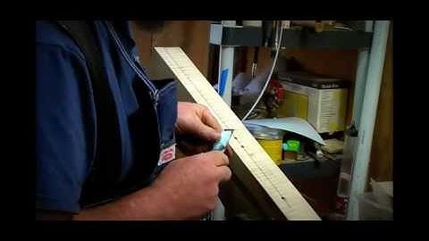 Inletting  Bolt Action  part 4 Barrel and Receiver outline