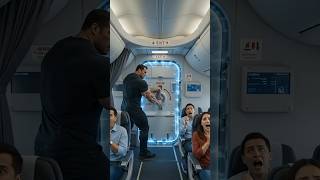 Why exactly can't the door of a flying airplane be opened? #shorts