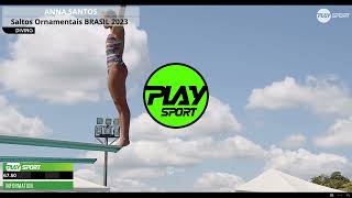 Anna Santos 3M Spingboard L Championships Saltos Ornamentais Brasil 2023